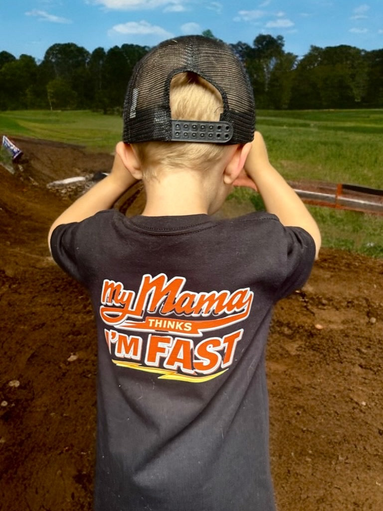My mama thinks I’m fast youth t-shirt