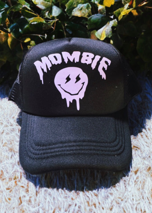 Trucker Hat Black- Mombie