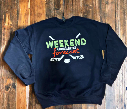 Custom crew neck sweatshirt/custom design